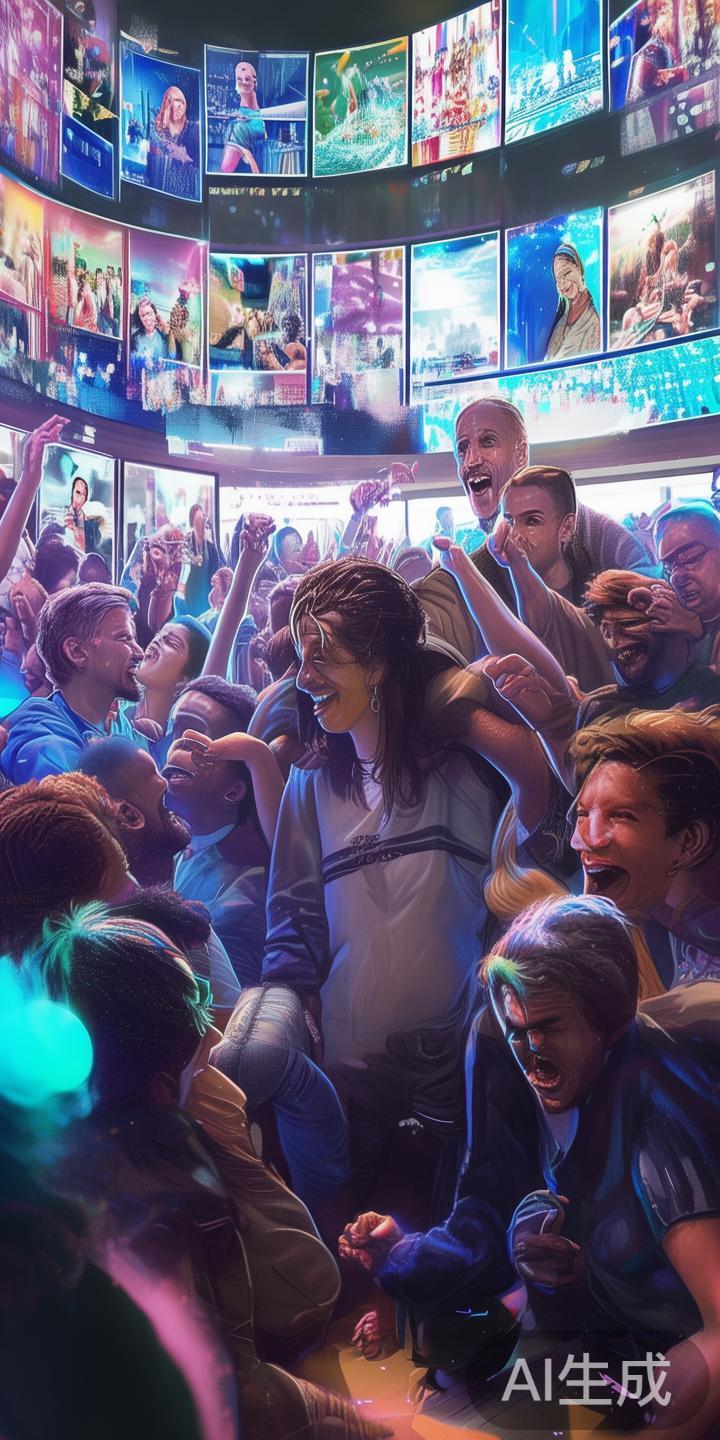 此外，流媒体内容和社区交流让用户可以分享精彩瞬间，